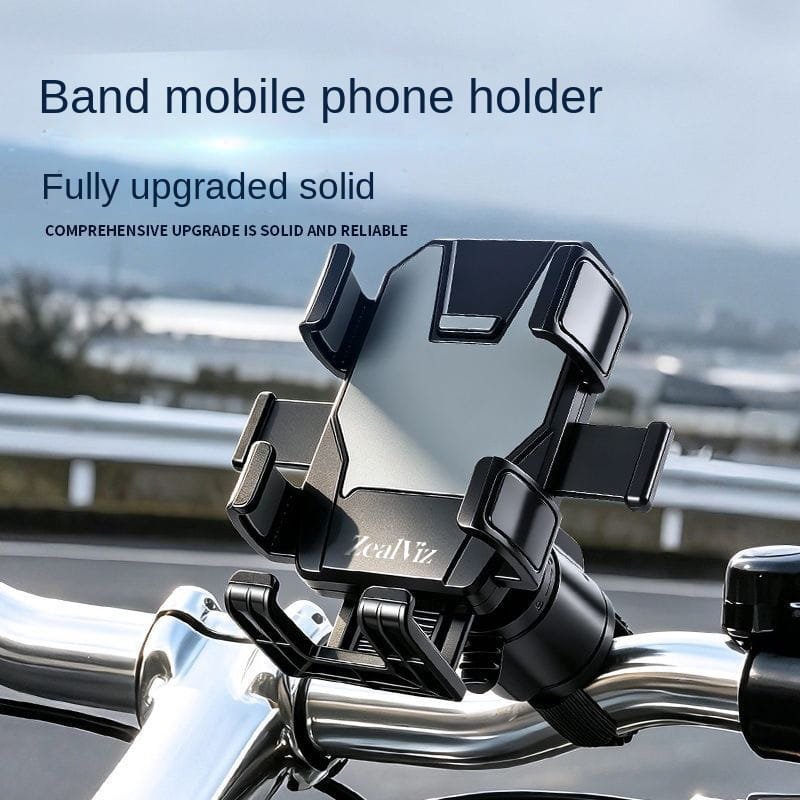 Zealviz Strap-on Phone Mount for Motorcycle & Electric Scooter Riders
