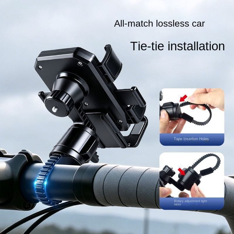 2 Zealviz Strap-on Phone Mount for Motorcycle & Electric Scooter Riders