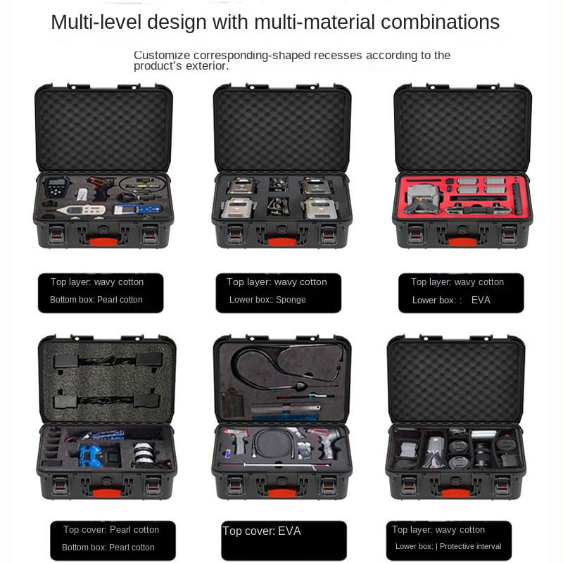 Zealviz Multifunctional Waterproof Tool & Telescope Photography Equipment Trolley Case