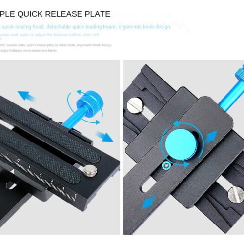 5 Zealviz Spider Dual Handheld Stabilizer for DSLR Camera Smooth Shooting