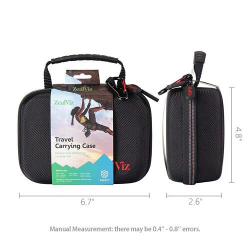 613a9RpZGaL Zealviz Small Carrying Case for GoPro 12/11/10/9/8/7