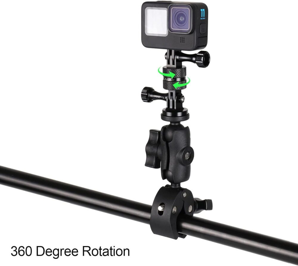 61cgWP9Mc-L._AC_SL1500 Zealviz 360 Degree Rotation Aluminum Mount Tripod Adapter for GoPro