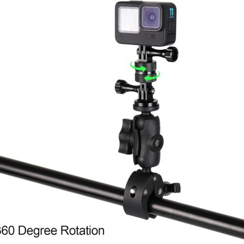 61cgWP9Mc-L._AC_SL1500 Zealviz 360 Degree Rotation Aluminum Mount Tripod Adapter for GoPro