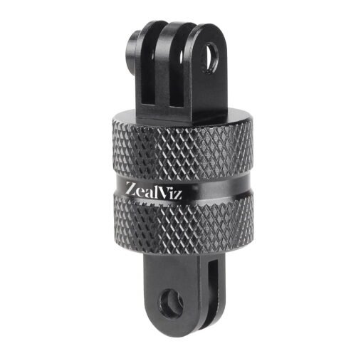 61cnzqhNrCL Zealviz 360 Degree Rotation Aluminum Mount Tripod Adapter for GoPro