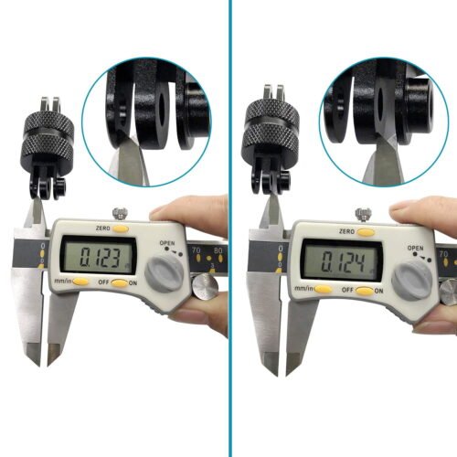 713btOcAFpL Zealviz 360 Degree Rotation Aluminum Mount Tripod Adapter for GoPro