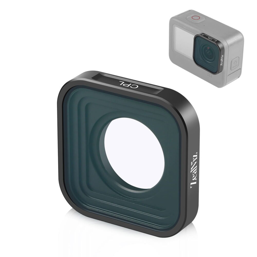 CPL Zealviz Action Camera CPL & ND Lens Filter for GoPro Hero 11 Mini/11/10/9 (Black)