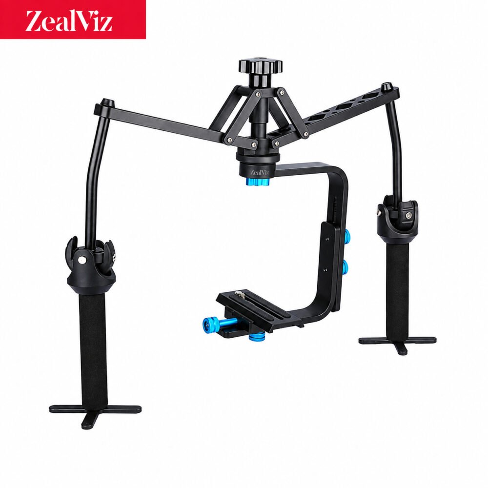 ChatGPT Image 2026年8月17日 16_28_16 Zealviz Spider Dual Handheld Stabilizer for DSLR Camera Smooth Shooting