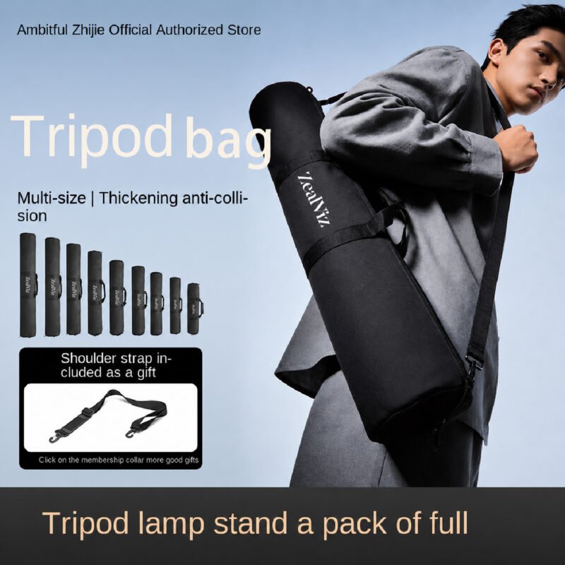 ChatGPT Image 2026年8月17日 17_14_44 Zealviz Portable Thickened Tripod Bag for Camera & Light Stand Storage