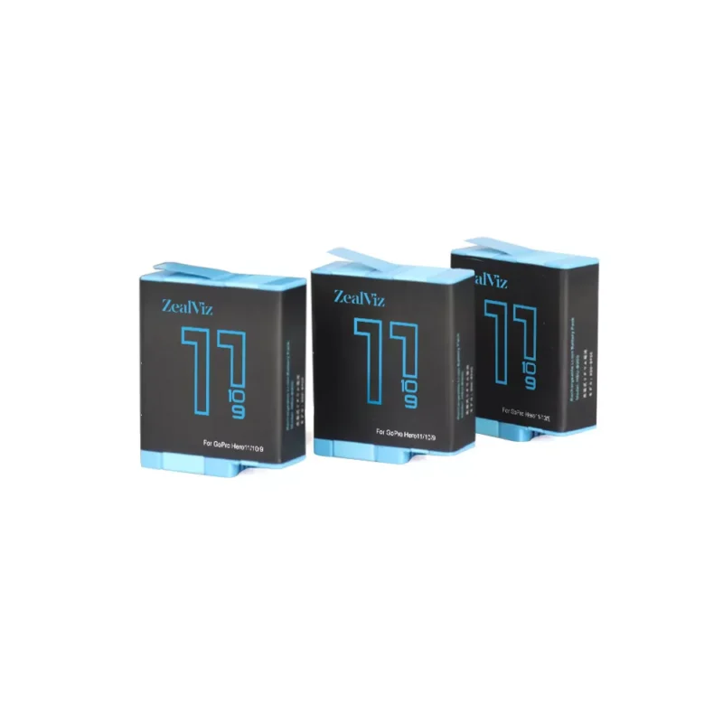 HSUGoPro3-PackReplacementBattery_TripleChargerStationforGoProHero111092-1_3de95d87-7058-4af9-bf0a-a1eb2d9e12b7 Zealviz GoPro Replacement Battery for GoPro Hero 11/10/9