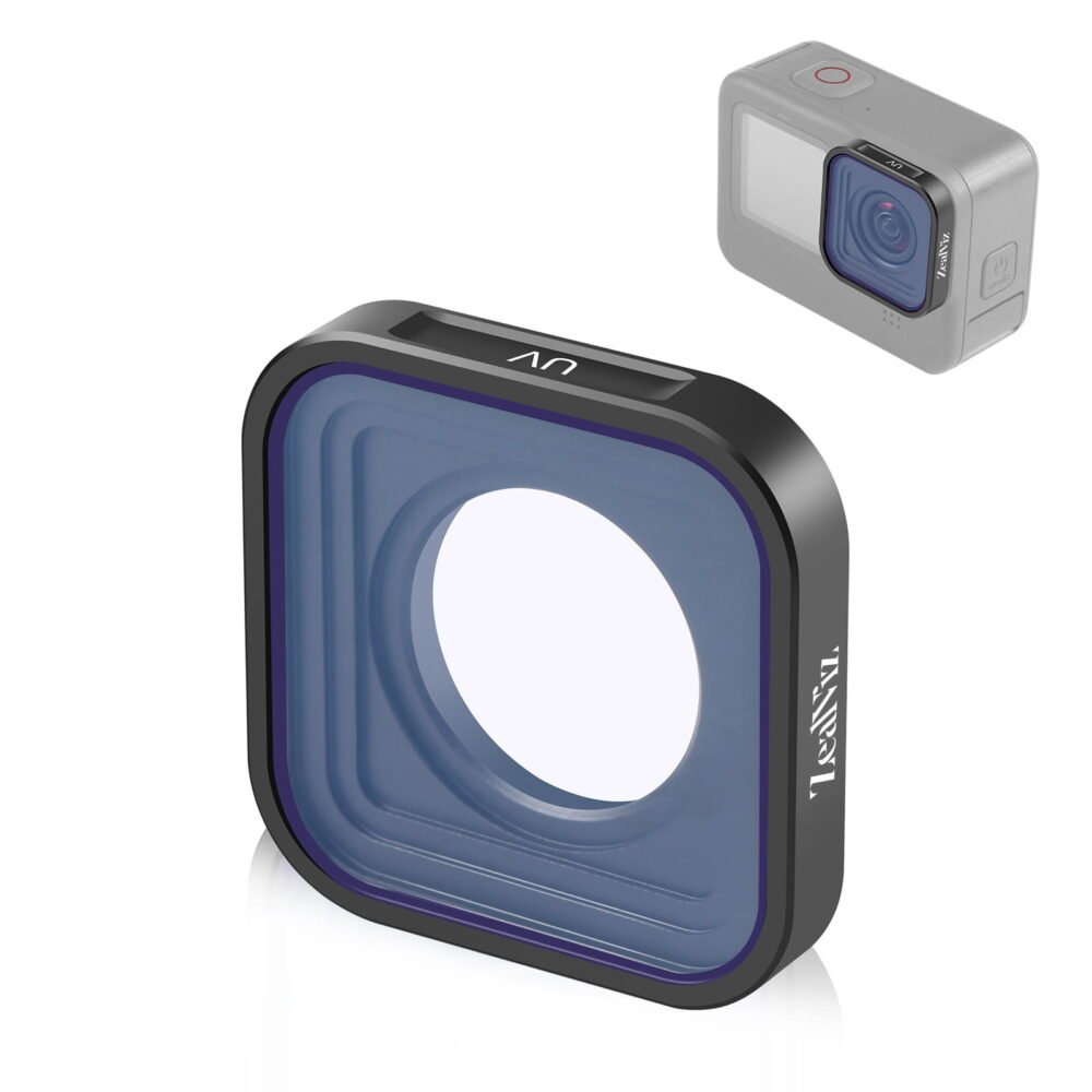 UV Zealviz Action Camera CPL & ND Lens Filter for GoPro Hero 11 Mini/11/10/9 (Black)