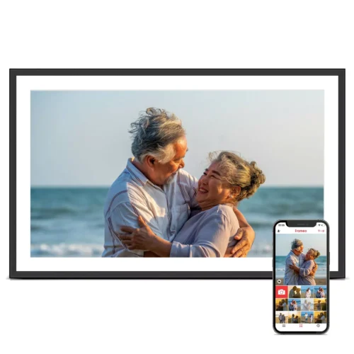 Zealviz 15.6 Inch Frameo WiFi Digital Photo Frame with 1080P FHD Touch Screen & 32GB