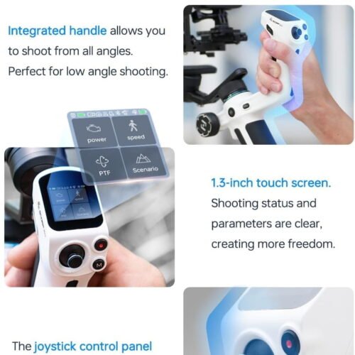 Zealviz SCORP Mini 2 All-in-One 3-Axis AI Tracking Gimbal for Cameras & Phones
