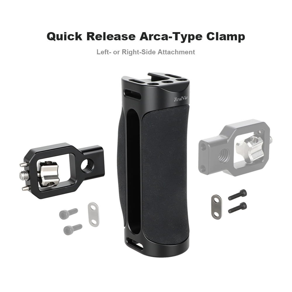 Zealviz HDRIG Silicone Handle Camera Cage with 1/4 ARRI Screw, Model 4007