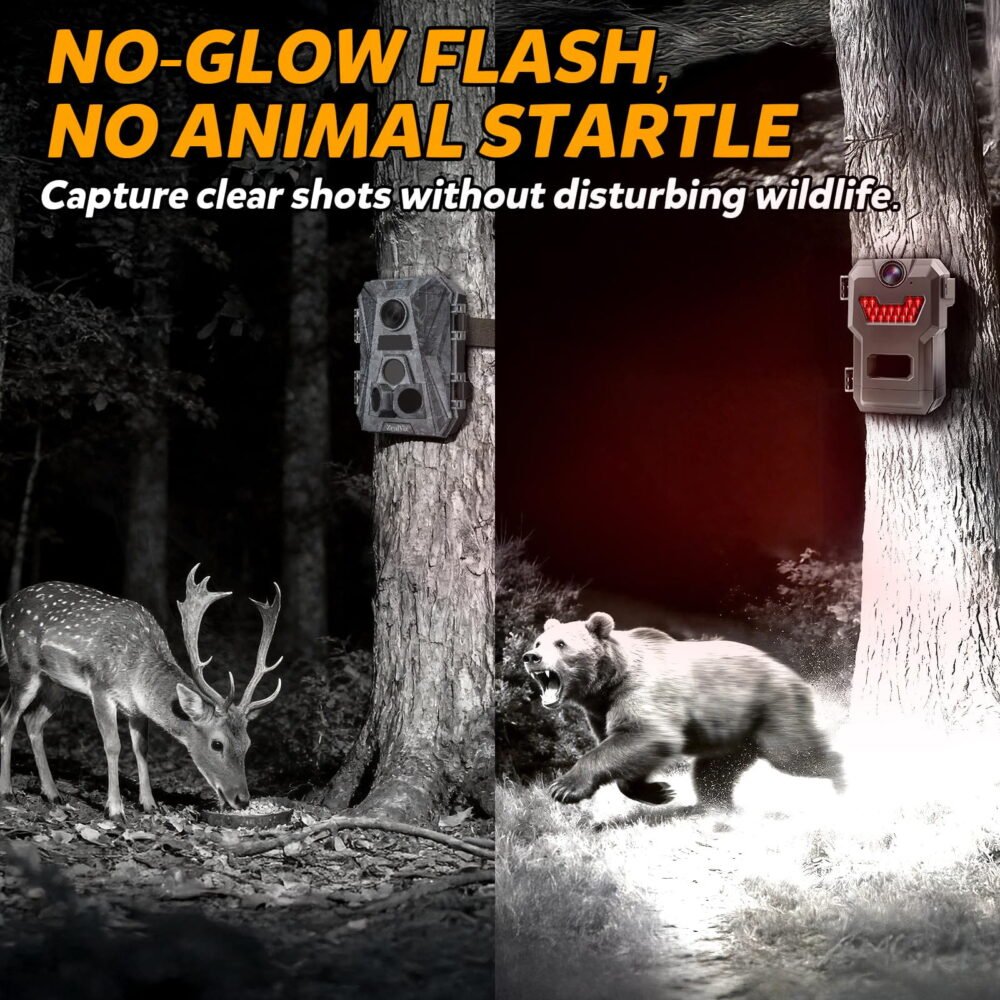 image_5 Zealviz 3 Pack 48MP 4K Trail Cameras with No-Glow Night Vision & IP66 Waterproof