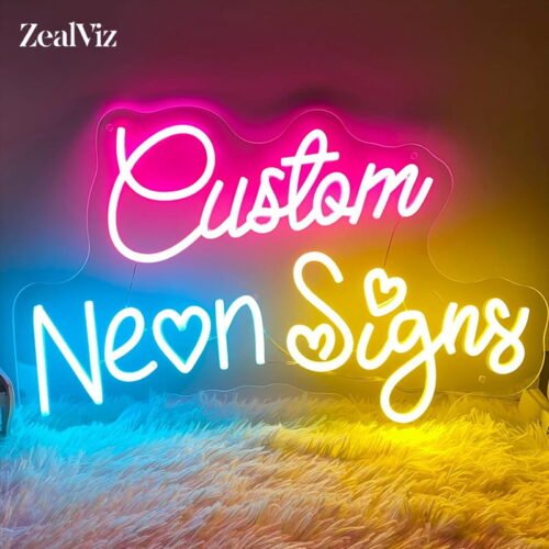 Zealviz LED Neon Acrylic Light Sign for Logo & Billboard Decoration