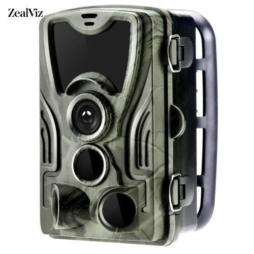 Zealviz 2.7K Infrared Night Vision Trail Camera for Outdoor Wildlife Monitoring