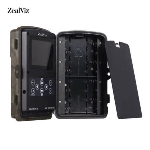 Zealviz 2.7K Infrared Night Vision Trail Camera for Outdoor Wildlife Monitoring