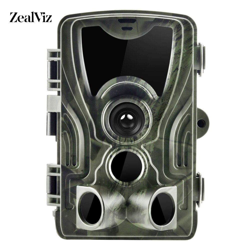Zealviz 2.7K Infrared Night Vision Trail Camera for Outdoor Wildlife Monitoring